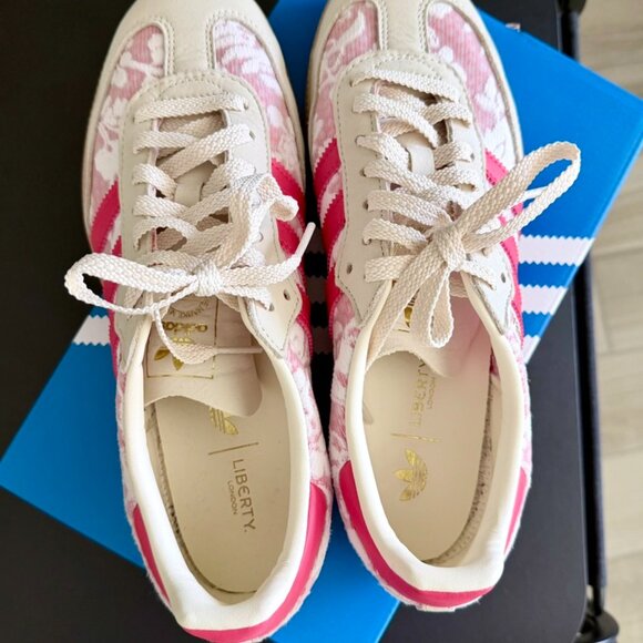 Adidas Samba OG X Liberty London Shoes - Picture 8 of 11
